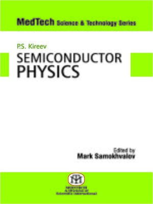 cover image of Semiconductor Physics